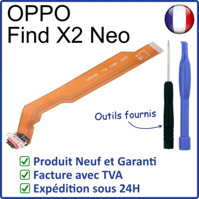 NAPPE INTERNE DU CONNECTEUR DE CHARGE DOCK USB TYPE C DU OPPO FIND X2 NEO