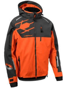 FLEX MENS JACKET CHARCOAL/ORANGE 2X Snowmobile Waterproof Windproof 70-0379 - Picture 1 of 1