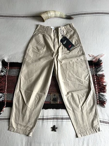 Levi's Balloon Chino Pants 27 25 Brand New Tags BNWT Khaki Beige Baggy Trousers - Picture 1 of 19