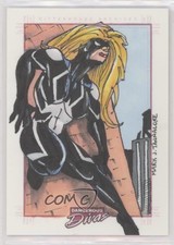 2011 Marvel Dangerous Divas SketchaFEX Sketch Cards 1/1 Mark J Tannacore l6f