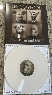 Les Claypool Of Fungi And Foe 180g White LP 2023 Limited Ed Primus Frog Brigade - Image 1 of 4