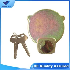 Tapa de tanque de aceite con llave de bloqueo 20Y-60-11440 17A-60-11310 para Komatsu PC200 PC300 BR200 - Imagen 1 de 6