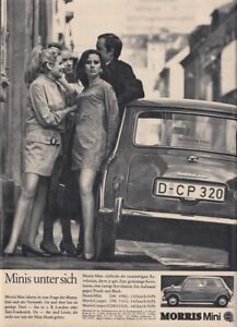 Morris Mini - Reklame Werbeanzeige Original-Werbung 1967