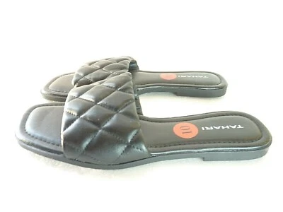 Tahari Mujer Zapatos Sandalias Negro Slide Talla 10 SKU 5901 Foto 1 de 4