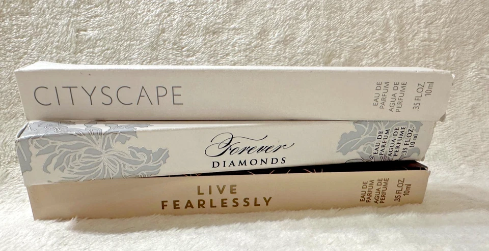 MARY KAY ~ Juego de 3 Perfumes en Spray EDP Tamaño de Viaje ~ 10 ml (.35 fl oz) ~ RARO NUEVO SIN CAJA Foto 1 de 4