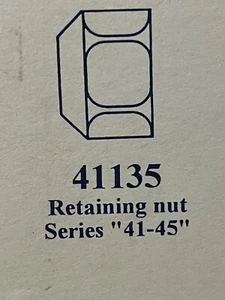 Menge 1 von Yellow Jacket 41135 Sicherungsmutter für Serie 41 & 45 Krümmer - Bild 1 von 4