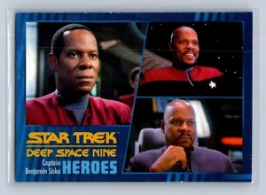 Captain Benjamin Sisko - 2018 Star Trek DS9 Heroes/Villains Base Card # 1 - Picture 1 of 2