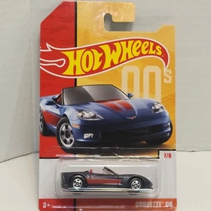 Corvette C6 * schwarz * Hot Wheels Decades Throwback Target * HE12 - Bild 1 von 2