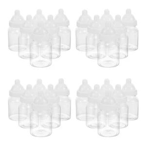 24pcs Clear Candy Boxes for Baby Showers Mini Baby Bottles for Party Favors - Picture 1 of 12