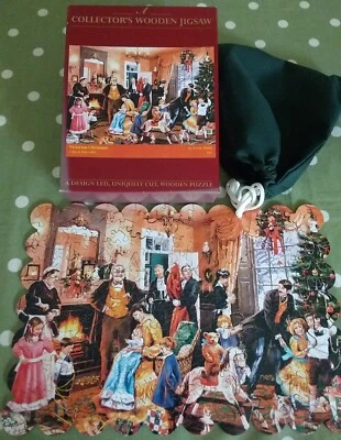 Wentworth Wooden Jigsaw Puzzle. Victorian Christmas 250 Pcs. Complete VGC. - Image 1 of 4