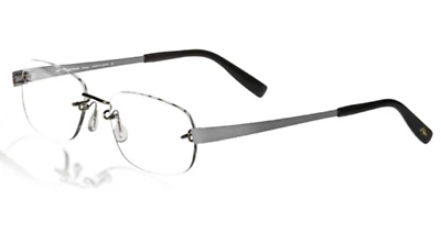 Nuevas gafas sin montura Kazuo Kawasaki MP 714 #34 F001/52 grises marcos de titanio Foto 1 de 4