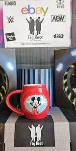 Disney Mickey Mouse Mug 2014 Red - Picture 1 of 5
