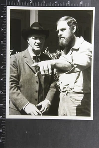 Merlin Olsen John Larch in Little House on the Prairie- NBC 1980 Promo Photo - Picture 1 of 2