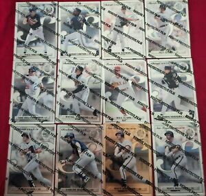 1996 Leaf Steel Stats Baseball Card / PICK YOUR PLAYER / Still Have Film