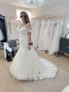 wedding dress size 14 - Picture 1 of 20