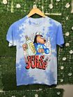 Joe Cool Snoop Dogg Gin And Juice T Shirt Blue Tie Dye Small Rap Peanuts RARE