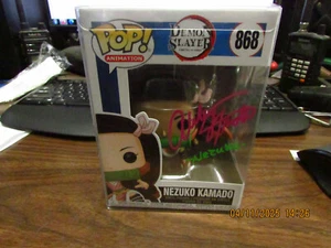 Funko Pop Signed Abby Trott Nezuko Kamado #868 PSA Encapsulated - Bild 1 von 10