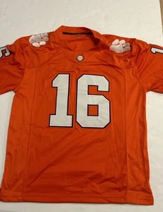 Clemson Trevor Lawrence #16 Replica Jersey Football Size Small Unbranded - Picture 1 of 14