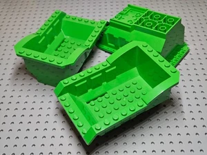 Lego Contenedor Volquete Cama 12x8x5 con Tachuelas de Borde [18926c02] Verde Brillante x3 - Imagen 1 de 12