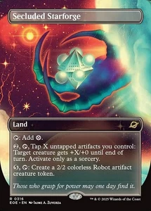 MTG SECLUDED STARFORGE 316 FOIL EXC - FUCINA ASTRALE ISOLATA - EOE X EN - MAGIC - Picture 1 of 1