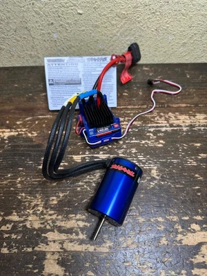 Juego de motor sin escobillas Traxxas Velineon VXL-3s ESC y 3500 NUEVO Pull From 4Tec 2.0 Foto 1 de 4