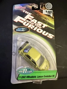 Racing Champions “The Fast And The Furious” 2002 Mitsubishi Lancer Evolution VII - Picture 1 of 2
