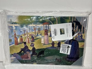 Stupell Sunday on La Grande Jatte Georges Seurat Classic Painting Wood Plaque - Bild 1 von 10