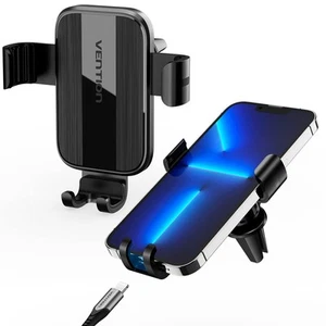 VENTION Support Smartphone pour Voiture Compatible KCTB0 jusqu'à 7,2" Noir - Photo 1 sur 9