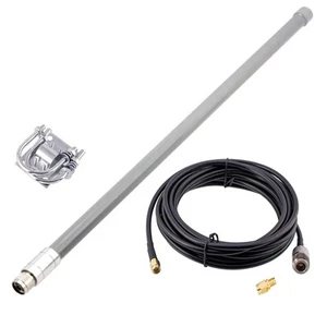 12 DBi 868 MHz 915 MHz Optimierte Abgestimmte Helium-Omni-Miner-Glasfaser-A5852 - Afbeelding 1 van 6