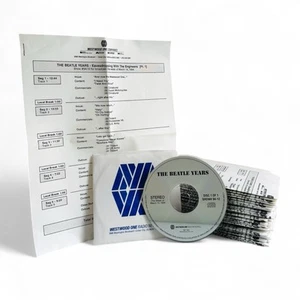 The Beatle Years 1994 35 CDs Westwood One Radio Show w/ Cue Sheets - Imagen 1 de 9