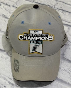 Florida Marlins 2003 World Series Champions New Era Adjustable Hat Cap Vintage - Picture 1 of 5