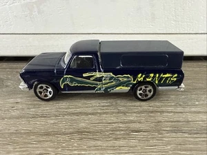 Hot Wheels Mantis '79 Ford F150 Long Bed PU Truck 1999 Blue 1/64 Diecast Quick - Picture 1 of 5