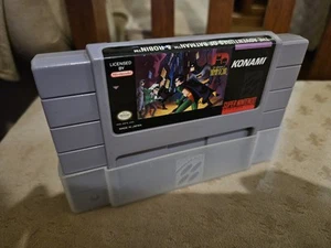 The Adventures of Batman and Robin Super Nintendo SNES Authentic Cartridge Clean - Picture 1 of 6