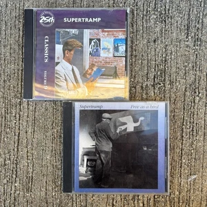 Supertramp 2 CD Lot: Classics Volume 9 (1987) & Free as a Bird (1987) - Imagen 1 de 4