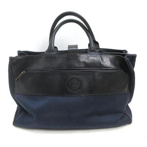 Y Orobianco 2Layer Navy Business Briefcase 12Inch Mens Bag - Picture 1 of 3