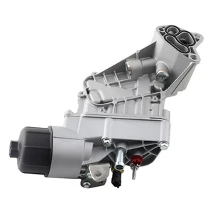 Oil Cooler Filter Housing 2014-19 For Jeep Grand Cherokee 3.0L V6 68525212AA - Picture 1 of 12