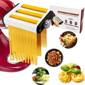 Pasta Maker Attachment for All Kitchenaid Mixers, Noodle Black-White - Picture 1 of 6