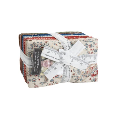 Ladies' Legacy Fat Eighth by Barbara Brackman for Moda 40 Pieces 9" X 22" 8350F8 - Image 1 of 2