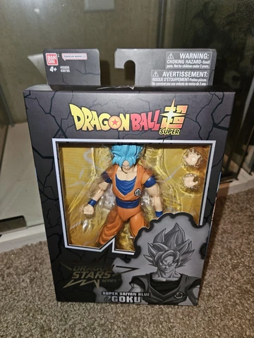 Dragon Ball Z  Dragon Stars Super Series Saiyan Blue Goku NIB Cover