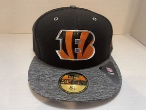New Era Cincinnati Bengals 59FIFTY Fitted Hat Size 8 1/4 NFL Draft 2016 - Picture 1 of 7
