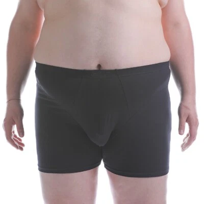 6 Boxer Calibrati Taglie Forti Uomo Mutande Cotone Elasticizzato Conformati - Image 1 of 3