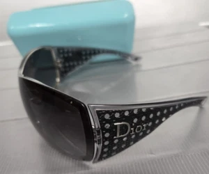 Christian Dior Quadrille Original Mask Sonnenbrille Schwarz - Bild 1 von 14