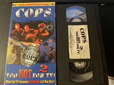 Cops Too Hot For TV Volume 2 VHS 1996 - Image 1 of 3