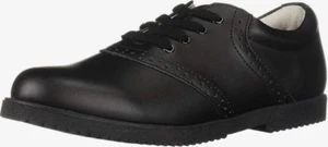 New Academie Gear Women's Honor Roll Saddle Oxford Shoes Black Size 7 W FLR0324 - Picture 1 of 5