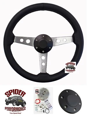 1982-1991 Dodge D/W pickup leather steering wheel for TILT 14" CLASSIC LEATHER — 第 1/4 张图片