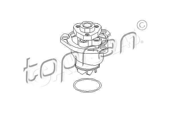 Water Pump Fits SEAT Toledo II VW Beetle 2.3L 1996-2010 071 121 005 - Imagem 1 de 1