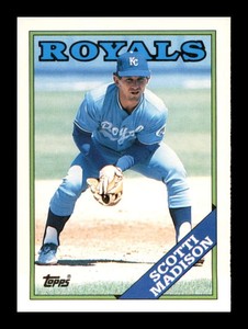1988 Topps Traded Scotti Madison #63T Kansas City Royals Rookie RC NM