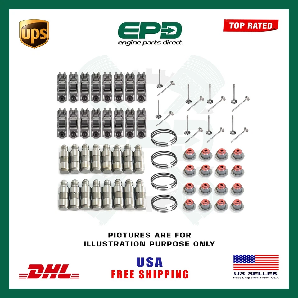 x16 ROCKER ARM TAPPET & REBUIL PARTS FOR BMW N47 2.0 DIESEL ENGINE HIGH QUALITY - Image 1 of 1
