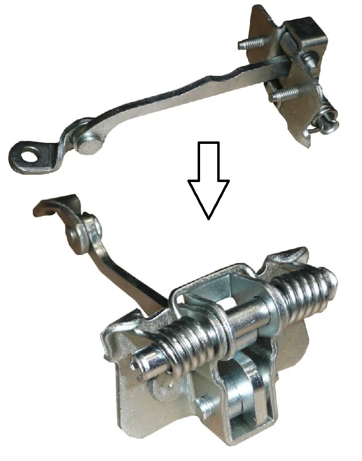 ARRET DE PORTE ARRIÉRE DROITE=GAUCHE TIRANT LIMITEUR RENAULT MEGANE I 1996- / - Photo 1/1
