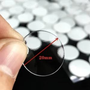 100Pcs round Double Sided Tape Adhesive Dots Fastener Strong Acrylic Sticker for - Picture 1 of 12